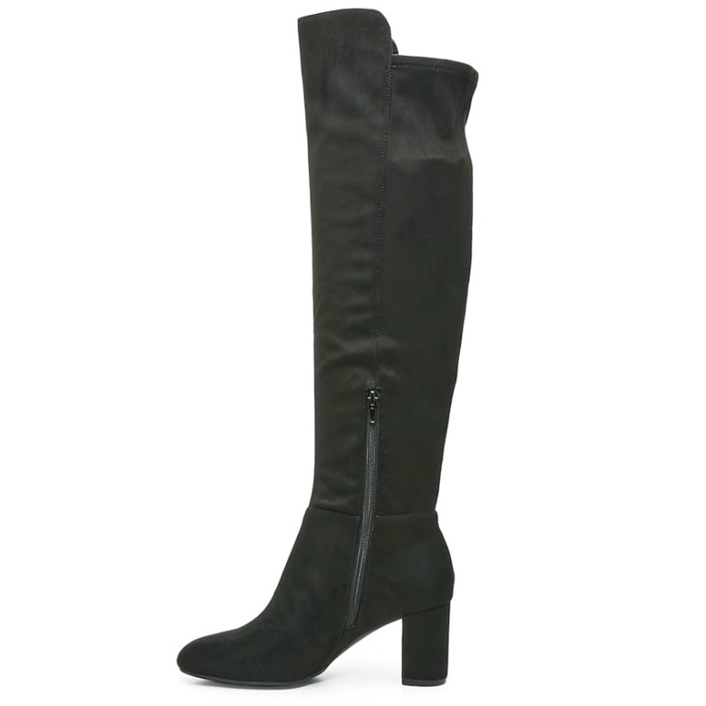 NIB black extended calf Kelly & Katie boots